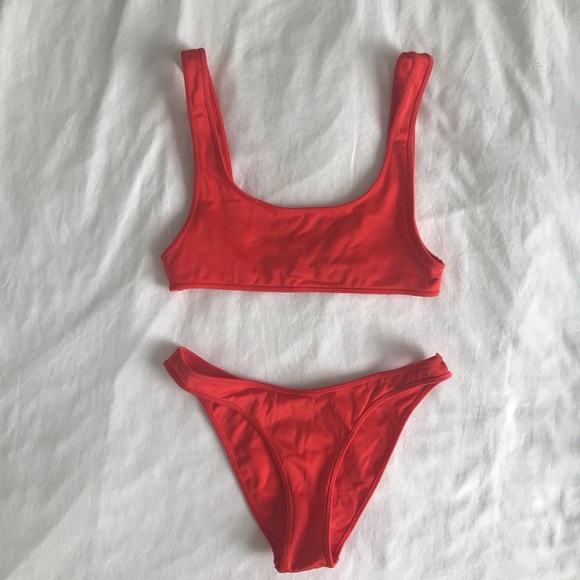 Triangl Red Bikini - Picture 1 of 4